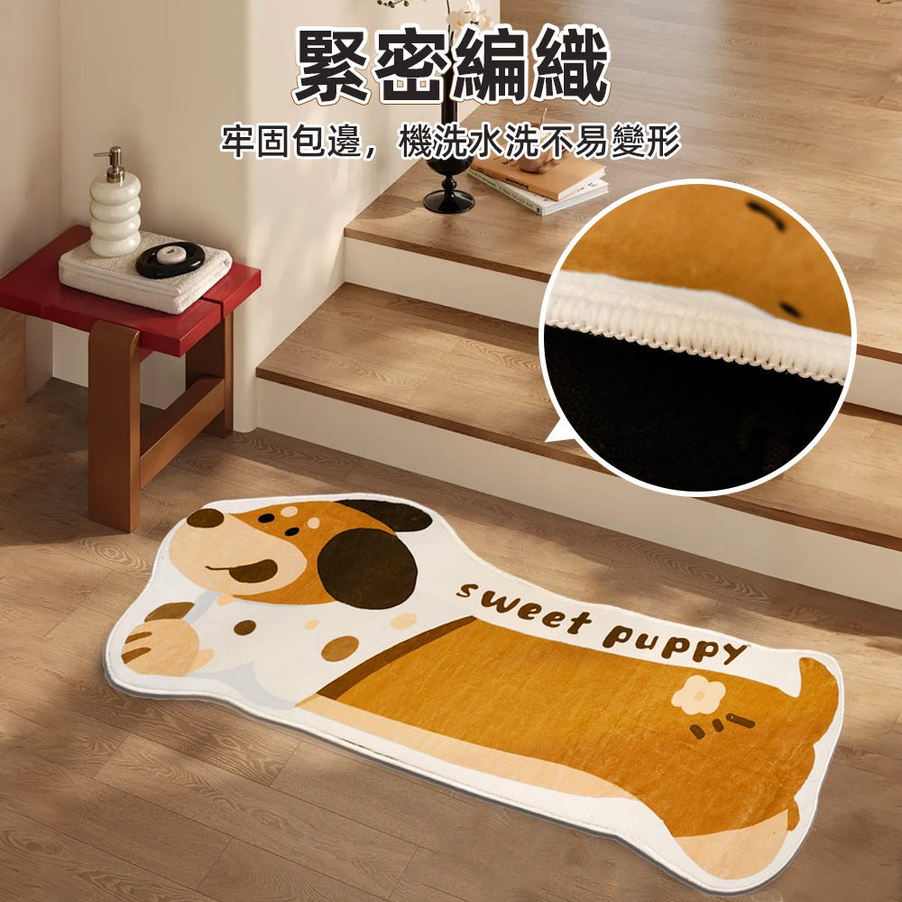 仿羊絨床邊地毯｜踩起來柔軟蓬鬆．房間瞬間有溫度