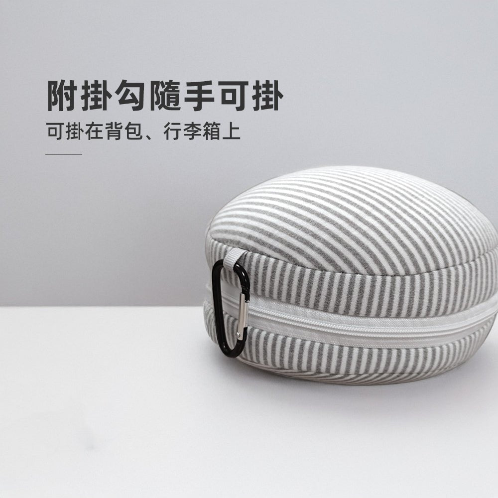 旅行頸枕眼罩組｜隨時隨地舒適小憩・輕巧便攜好收納