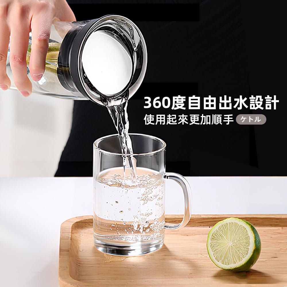 質感玻璃冷水壺｜優雅線條・隨時享受清涼飲品