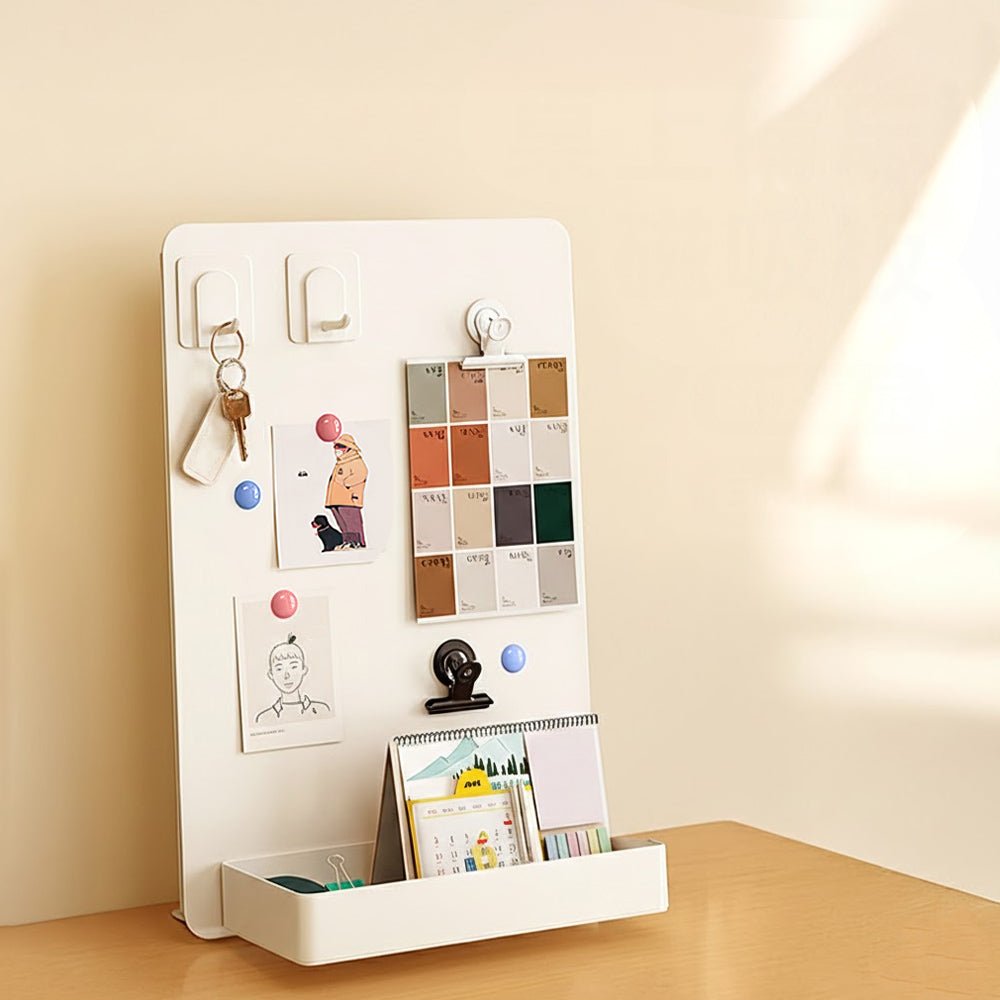 桌面磁吸備忘板｜打造整潔桌面・隨手記錄生活靈感