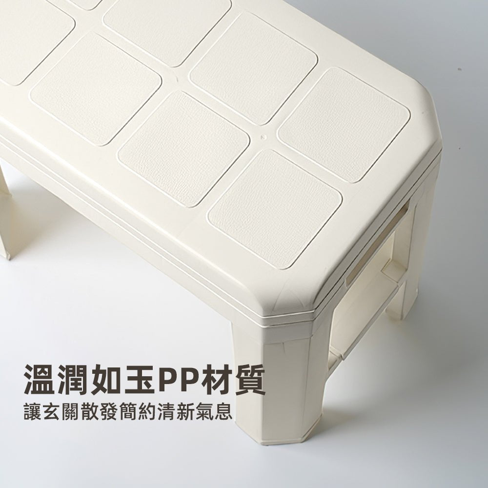 坐感收納穿鞋椅｜告別彎腰換鞋・玄關整潔好幫手