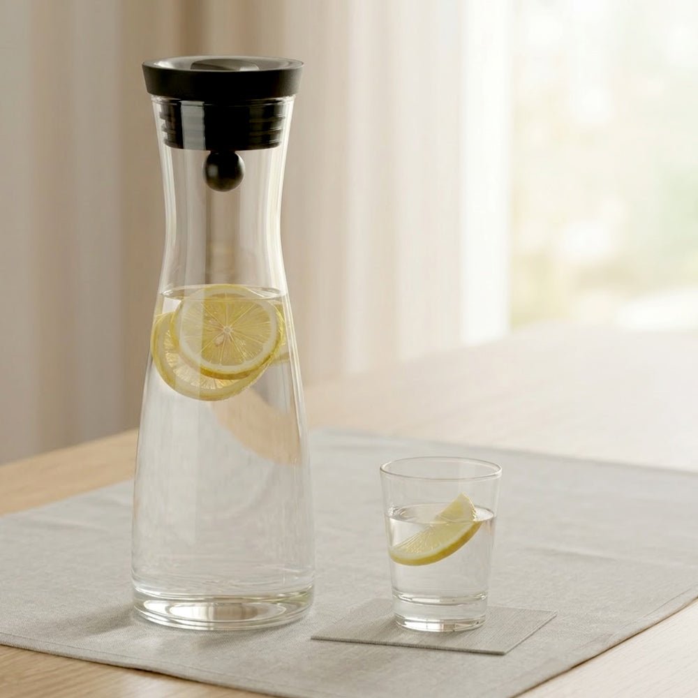 質感玻璃冷水壺｜優雅線條・隨時享受清涼飲品