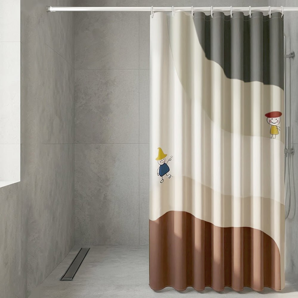 防霉浴簾｜告別潮濕浴室・打造乾爽沐浴空間