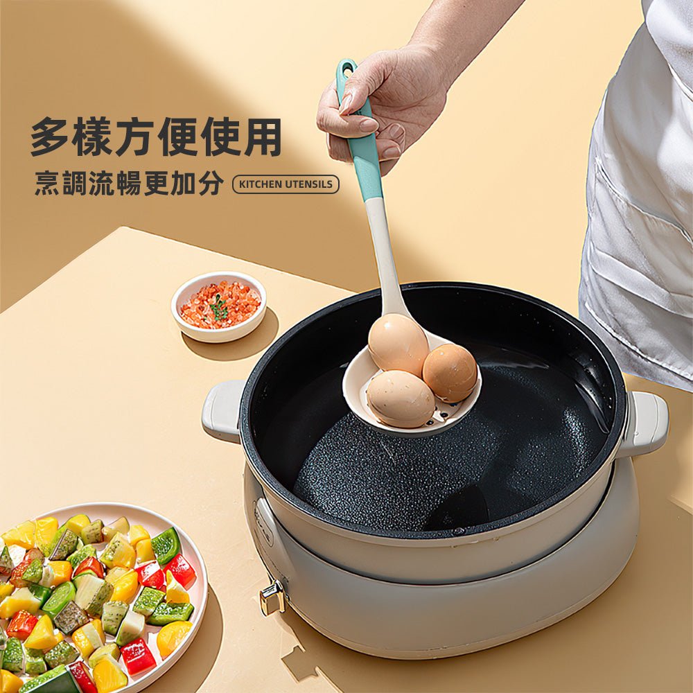 矽膠不沾鍋鏟組｜耐熱安心材質・新手也能輕鬆駕馭美味料理