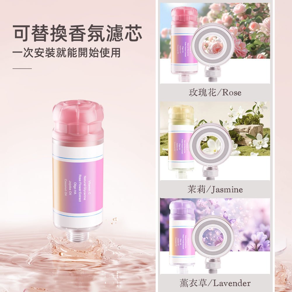韓系香氛過濾蓮蓬頭｜讓沐浴時光，多一點療癒香氣