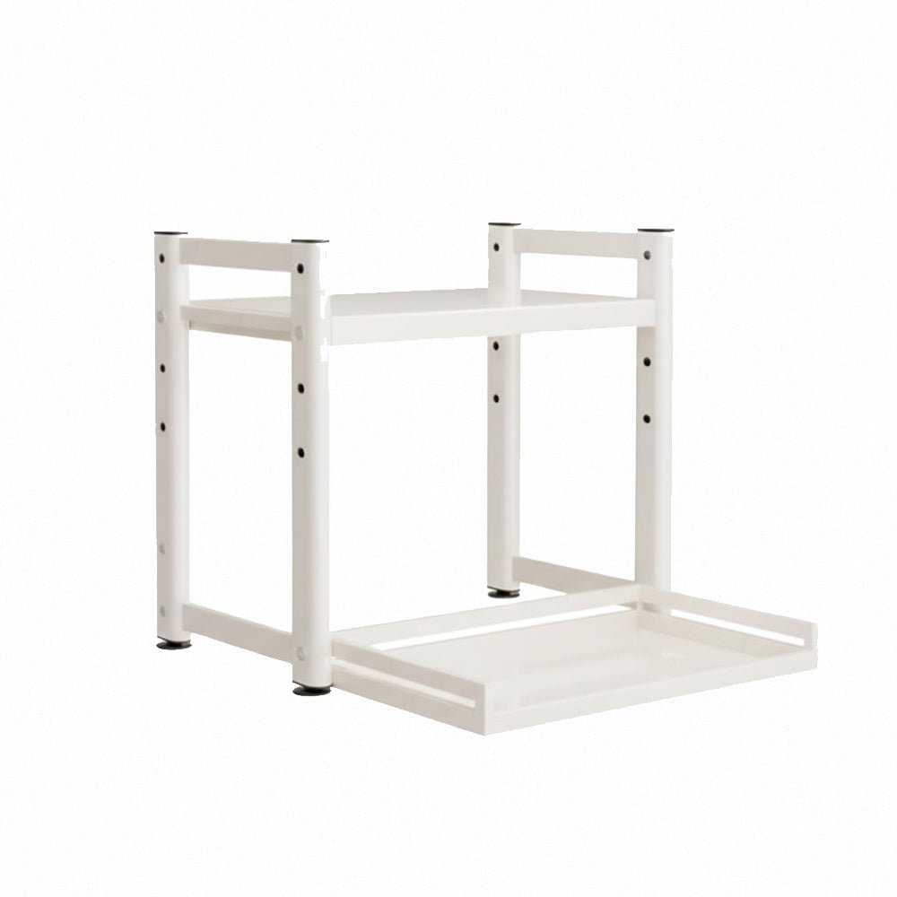 可調式微波爐架｜廚房空間放大術・檯面整潔不雜亂