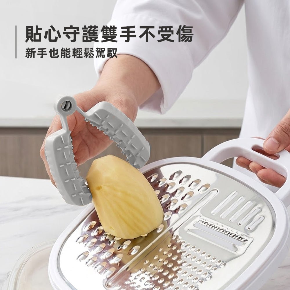 切菜護手器｜備料不傷手・料理新手也能安心切絲