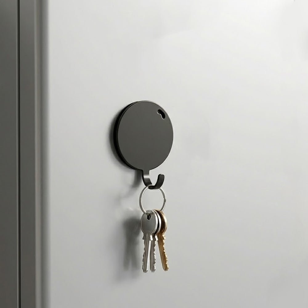 圓形磁鐵掛勾 10 入組｜強力磁吸隨貼用