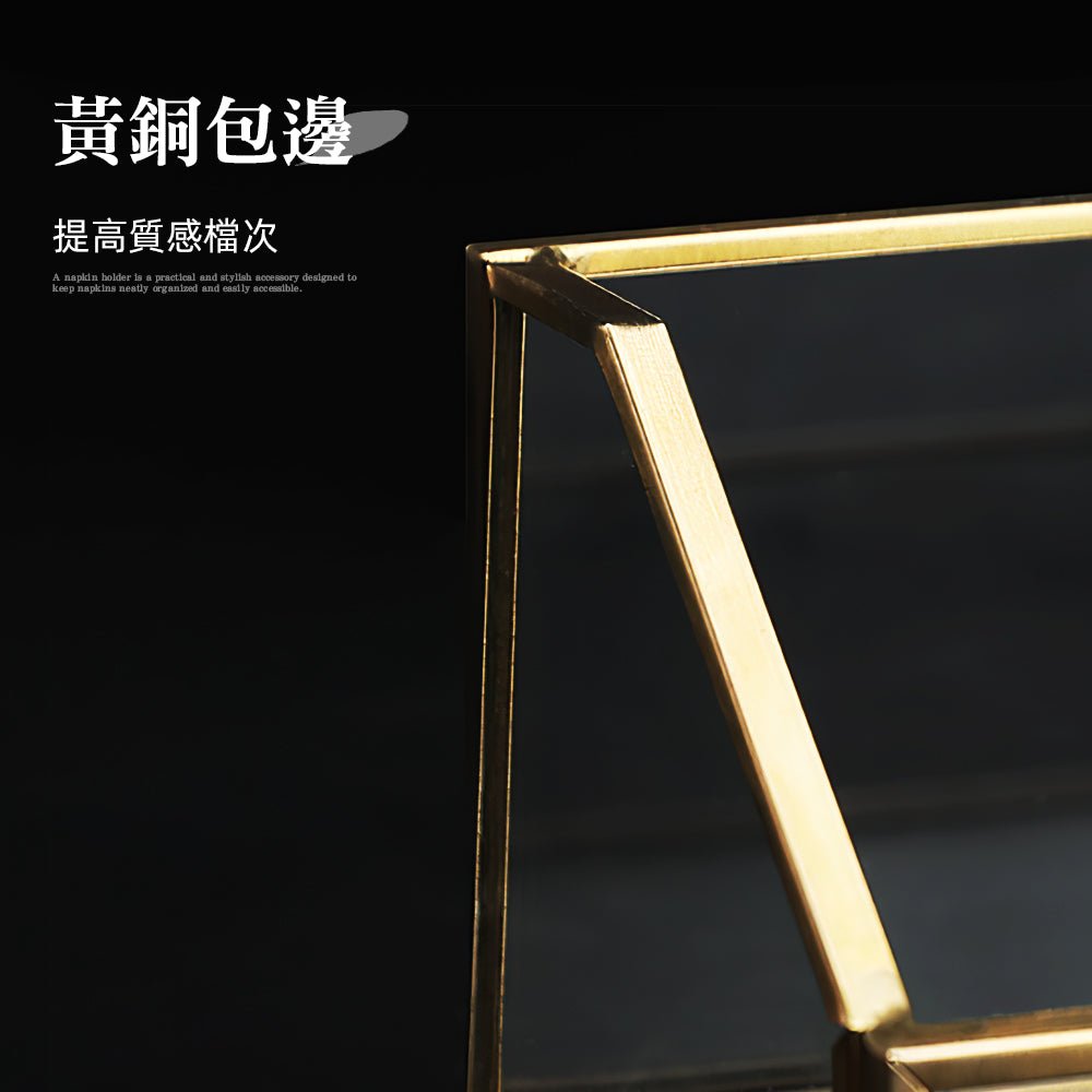 輕奢玻璃名片座｜讓每張名片都成為桌面風景