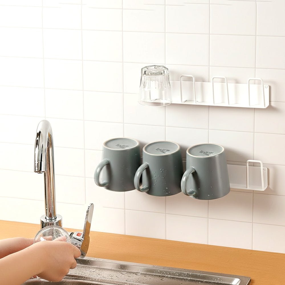 壁掛瀝水杯架｜解放檯面空間・告別濕漉漉的煩惱