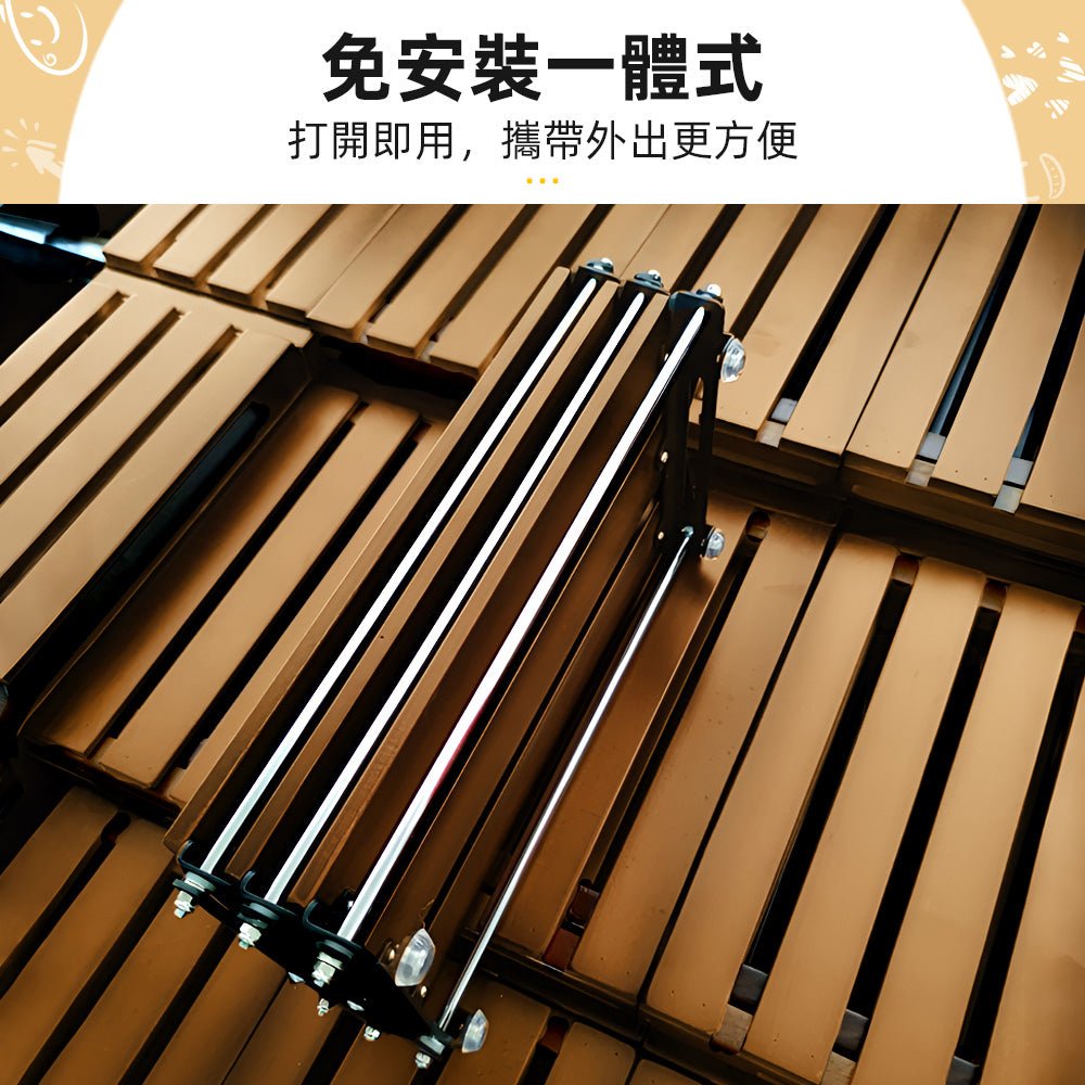 折疊三層收納架｜免安裝設計．露營擺攤皆適用